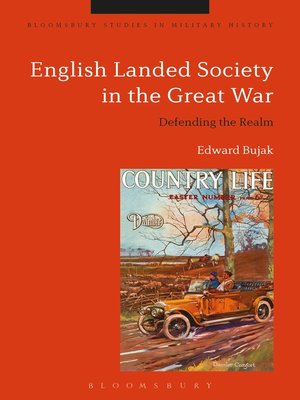 cover image of English Landed Society in the Great War